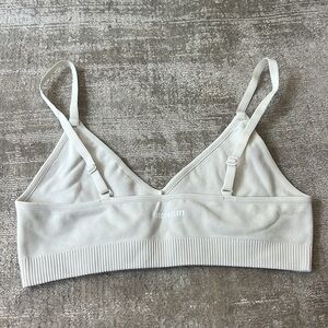 Secondleft Seamless Base Bralette - Light Grey